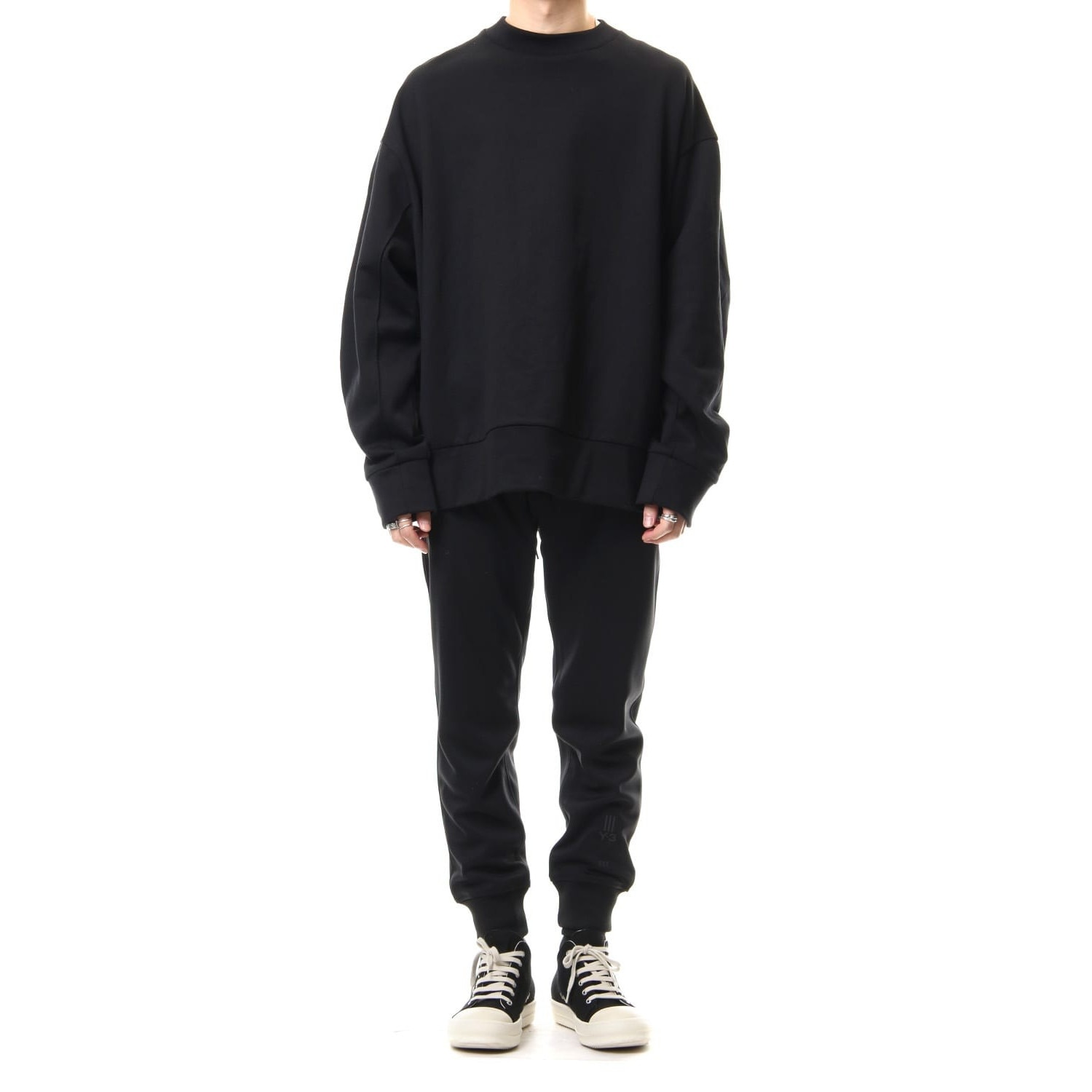Pantaloni sport Yohji Yamamoto Y-3 Classic Track Pants SKUDY7266, Negru