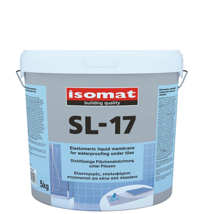 Hidroizolant, Isomat, SL17, 5kg