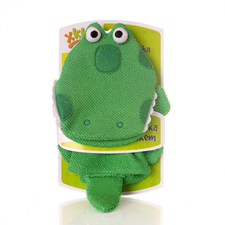 XKKO, Sárkány fürdőkesztyű, Pamut, Többszínű