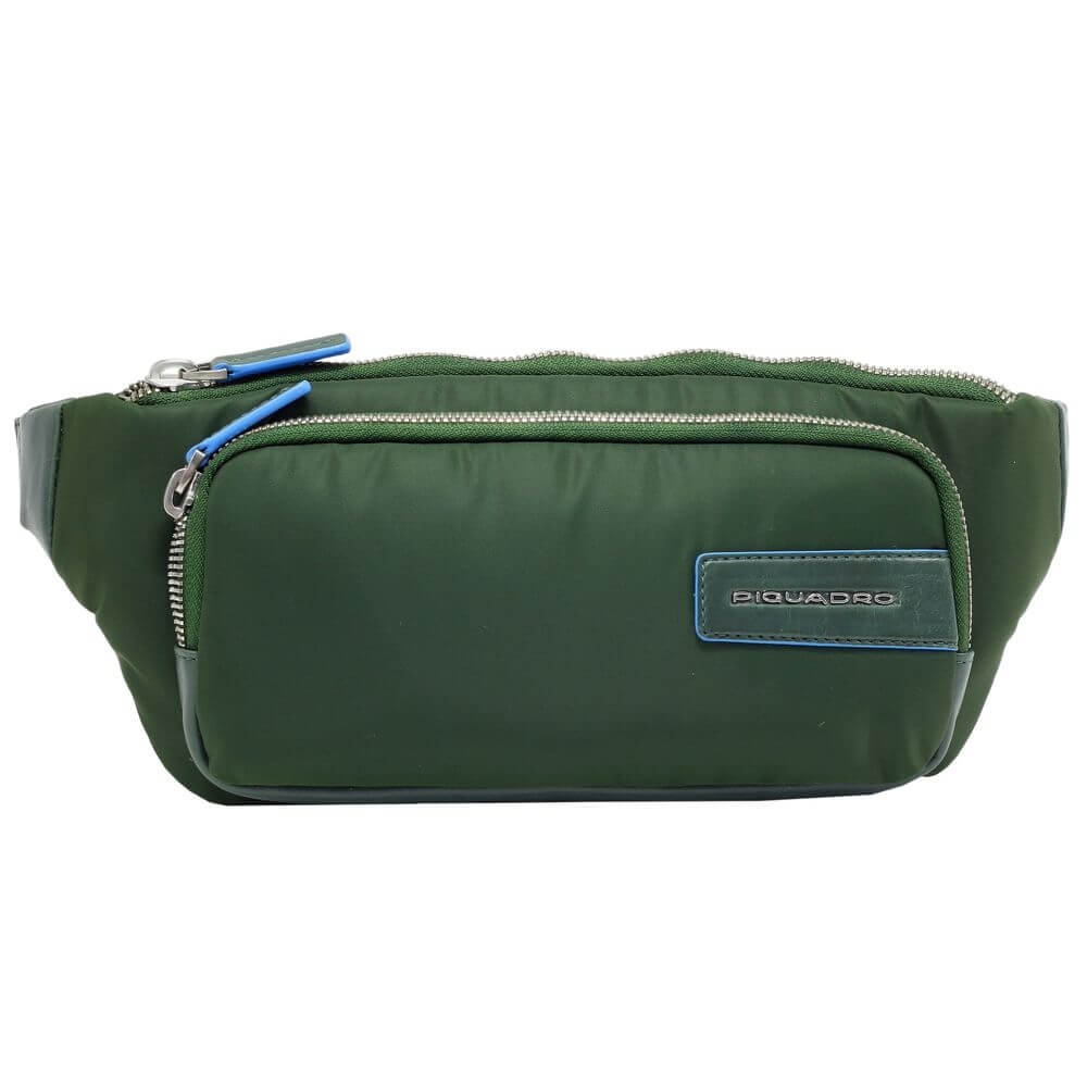 Borseta de brau (marsupiu) PIQUADRO, CA5701RY/VE, verde