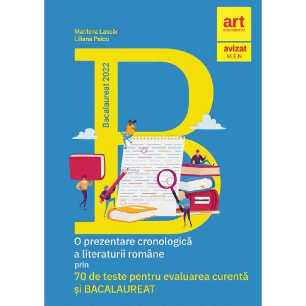 Limba romana: 70 de teste pentru evaluarea curenta si bacalaureat - Marilena Lascar, Liliana Paicu
