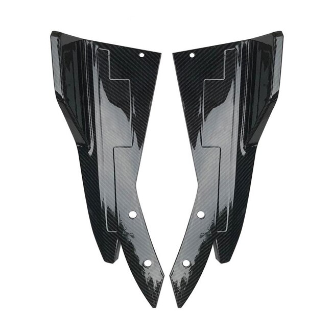 Set 2 prelungiri coltar bara spate auto universal UNIV-154, negru lucios