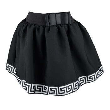 Fusta eleganta pentru fete Mini Junior NKL1A-110-cm, Negru 34817 Fusta eleganta pentru fete Mini Junior NKL1A-110-cm, Negru 34817