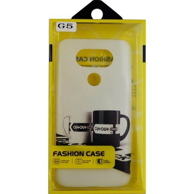 Husa TPU Ultraslim Mobile Tuning pentru LG G5, Model Mugs