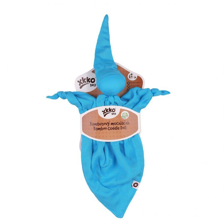 Jucarie de Plus pentru Somnul Bebelusilor Bamboo Pet, Albastru