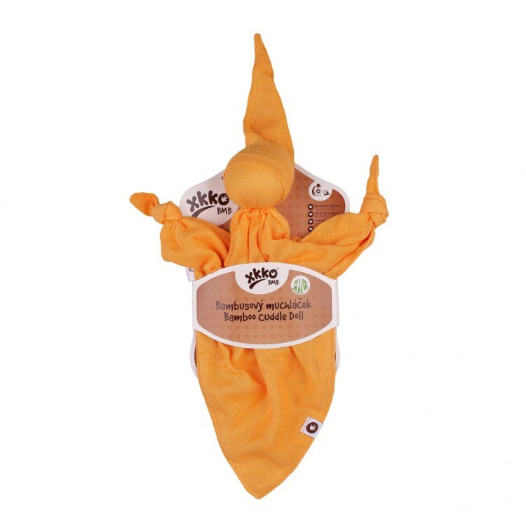 Jucarie de Plus pentru Somnul Bebelusilor Bamboo Pet, Orange