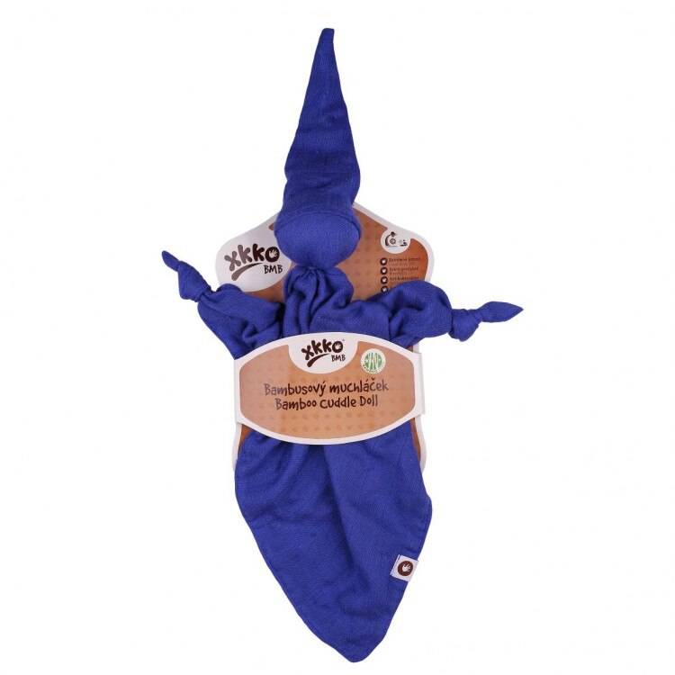 Jucarie de Plus pentru Somnul Bebelusilor Bamboo Pet, Albastru marin