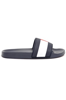 Papuci barbati, Tommy Hilfiger, Essential Flag Pool Slide Desert Sky, PVC, Albastru, 41 EU Papuci barbati, Tommy Hilfiger, Essential Flag Pool Slide Desert Sky, PVC, Albastru, 41 EU