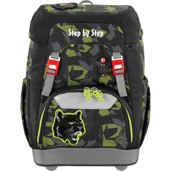 Ghiozdan Step by Step Grade Black Cat, 22l, Negru Ghiozdan Step by Step Grade Black Cat, 22l, Negru