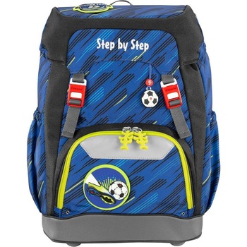 Ghiozdan Step by Step School Grade Soccer Team, 22l, Albastru Ghiozdan Step by Step School Grade Soccer Team, 22l, Albastru