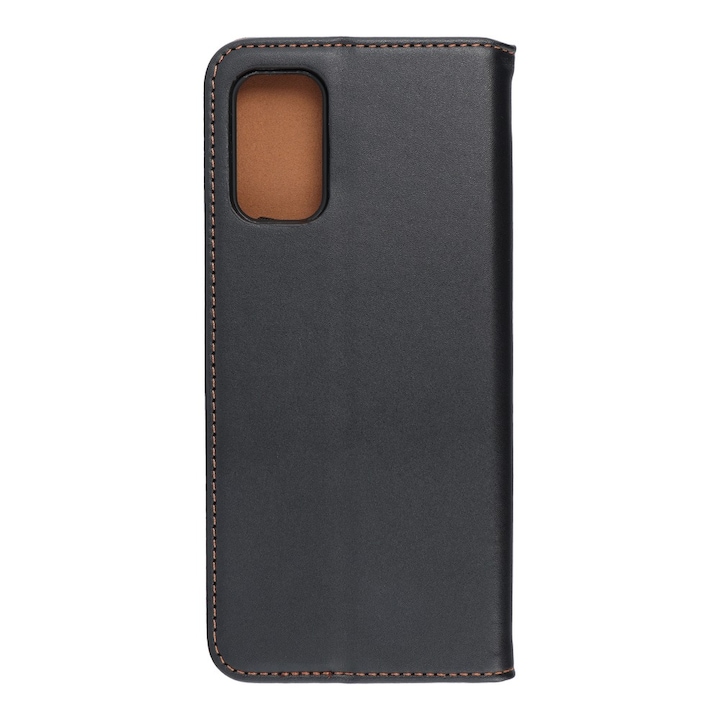 Leather Forcell Telefontok Smart Pro Xiaomi Redmi Note 11 5G / Note 11T 5G / Poco M4 Pro 5G Fekete