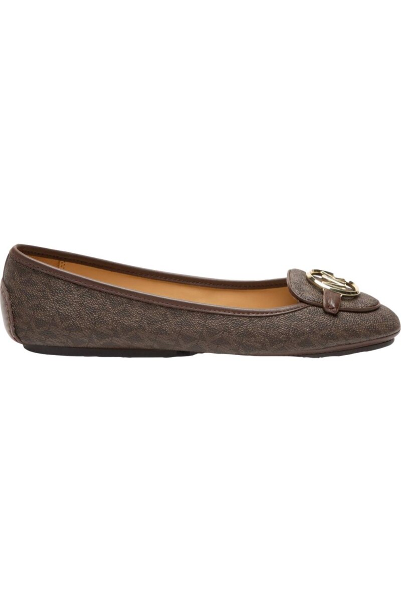 Balerini dama, Michael Kors, Lillie Moc Brown, Textil, Maro, 38.5 EU