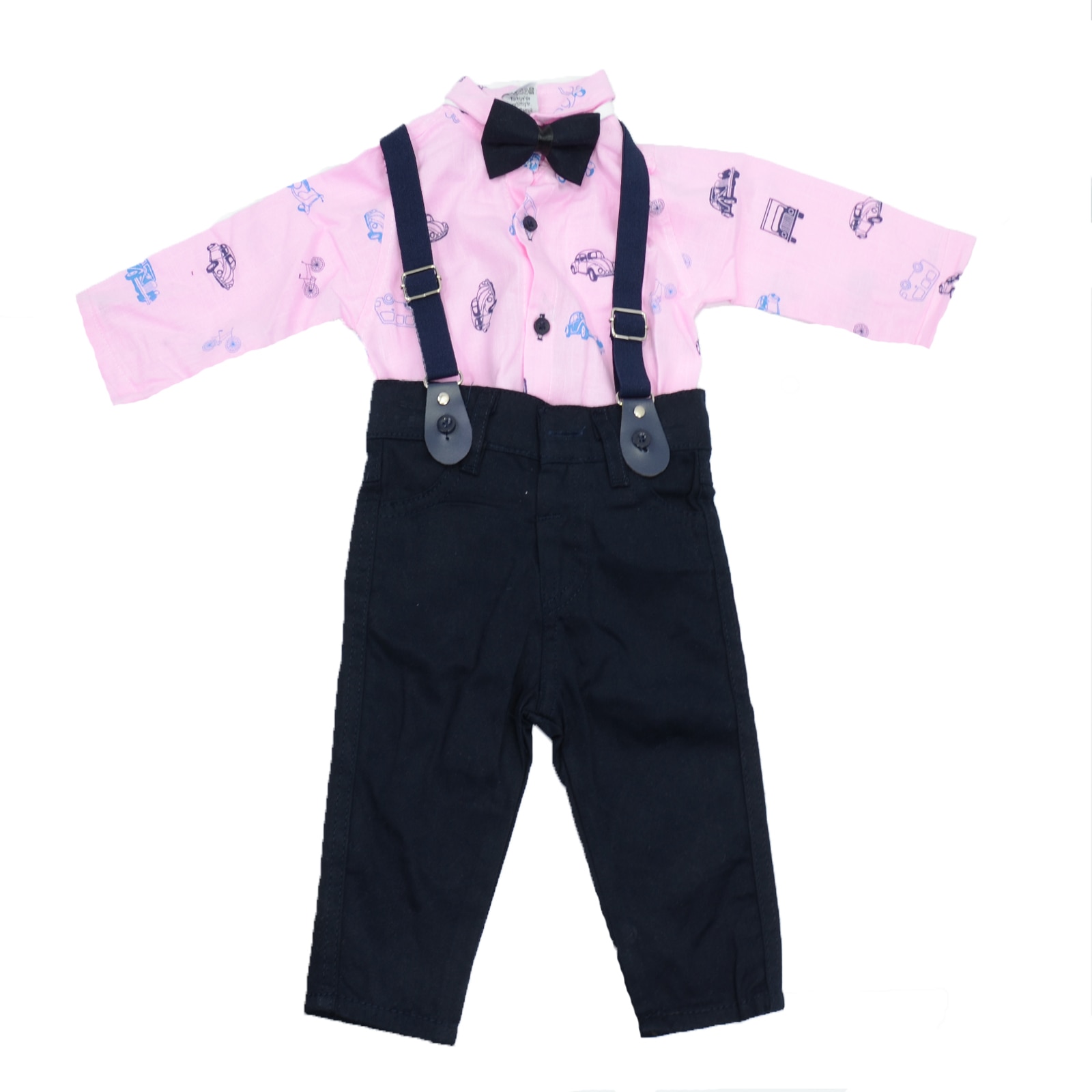Costum 4 piese pentru baieti Mini Junior BBW-14-80, Bleumarin 58521
