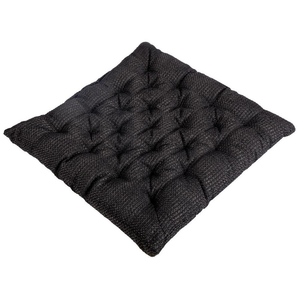 Perna pentru scaun Sveden, 40x40x5 cm, 100% poliester, gri antracit