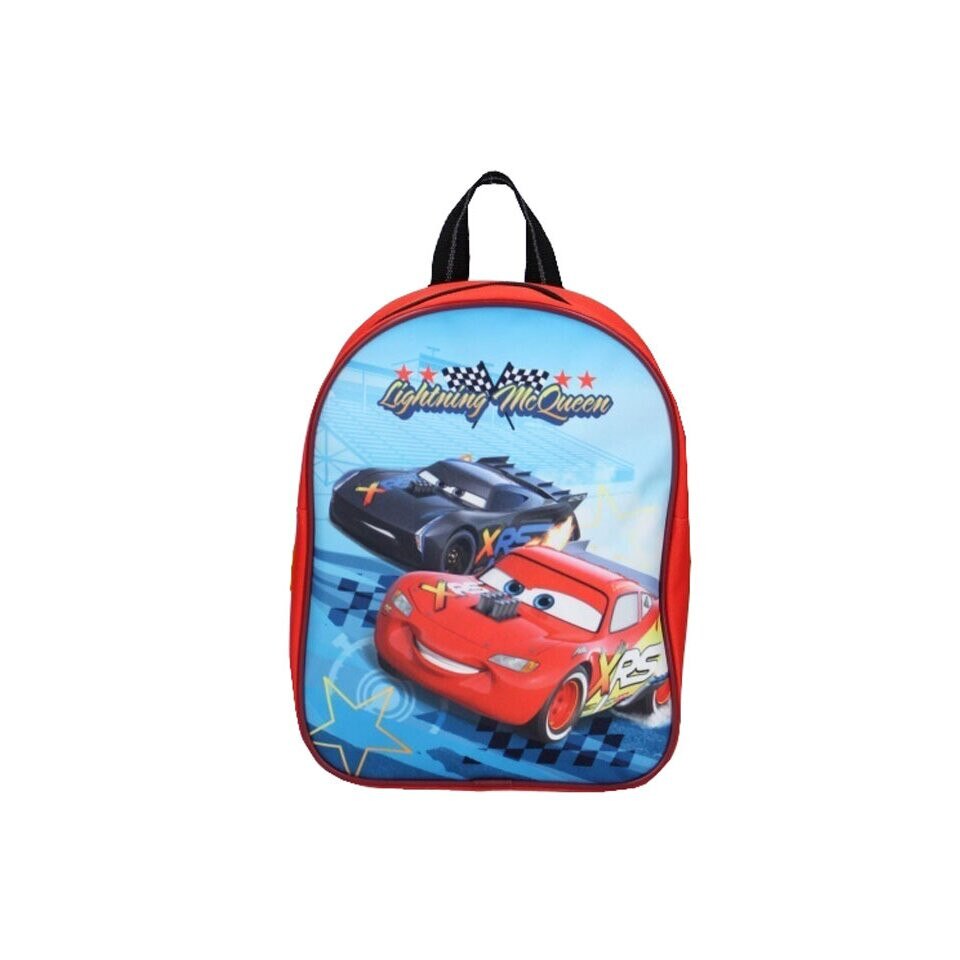 Ghiozdan, Cars Race, rosu, 28x22x10 cm