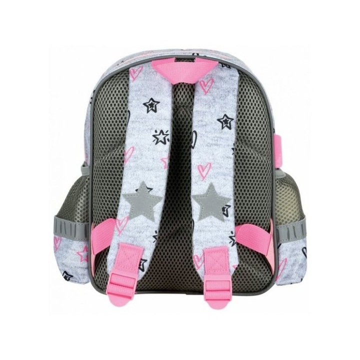 Ghiozdan Majewski, Colectia My Little Friend, Dog, 1 compartiment cu buzunar, multicolor, 27x21 cm