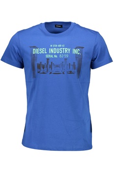 Tricou Barbati, DIESEL, 8100101, Logo, Albastru, Albastru, 2XL Tricou Barbati, DIESEL, 8100101, Logo, Albastru, Albastru, 2XL