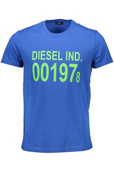 Tricou Barbati, DIESEL, 8100066, Logo, Albastru, Albastru, M Tricou Barbati, DIESEL, 8100066, Logo, Albastru, Albastru, M