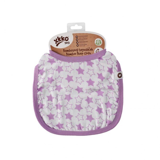 Bavetica Bamboo Cotton Little Stars, Bambus/Bumbac, Violet