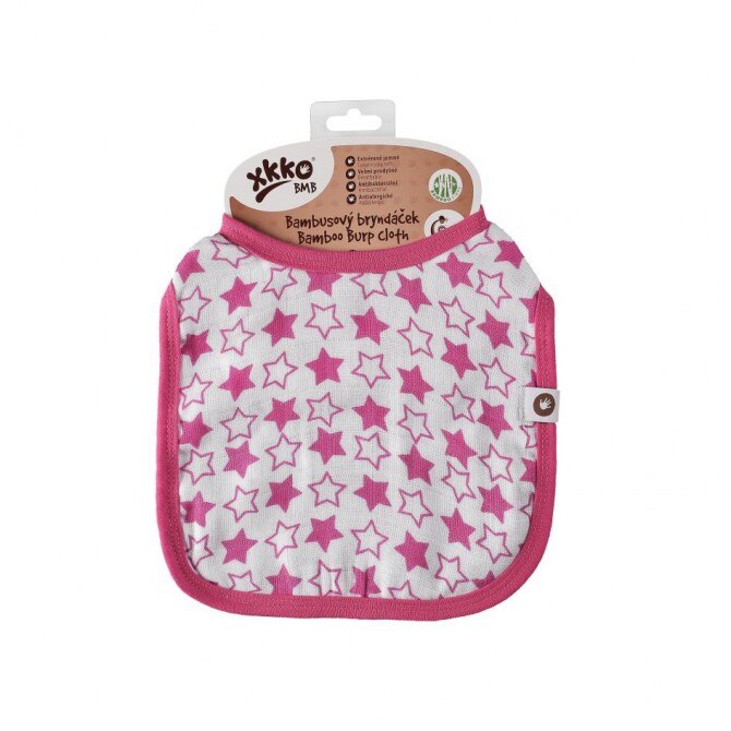 Bavetica Bamboo Bath Little Stars, Bambus/Bumbac, Roz