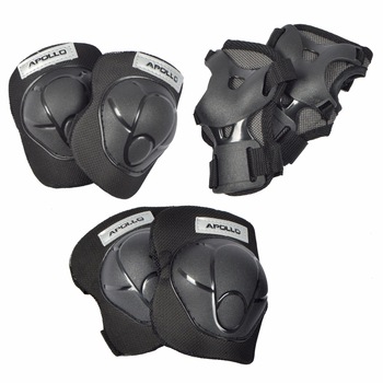 Set de protectie Apollo, Protect Pro, Marime S, Negru Set de protectie Apollo, Protect Pro, Marime S, Negru