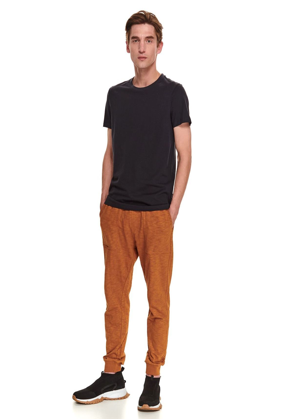 Tricou barbati, TOP SECRET, SPO5320, Albastru inchis