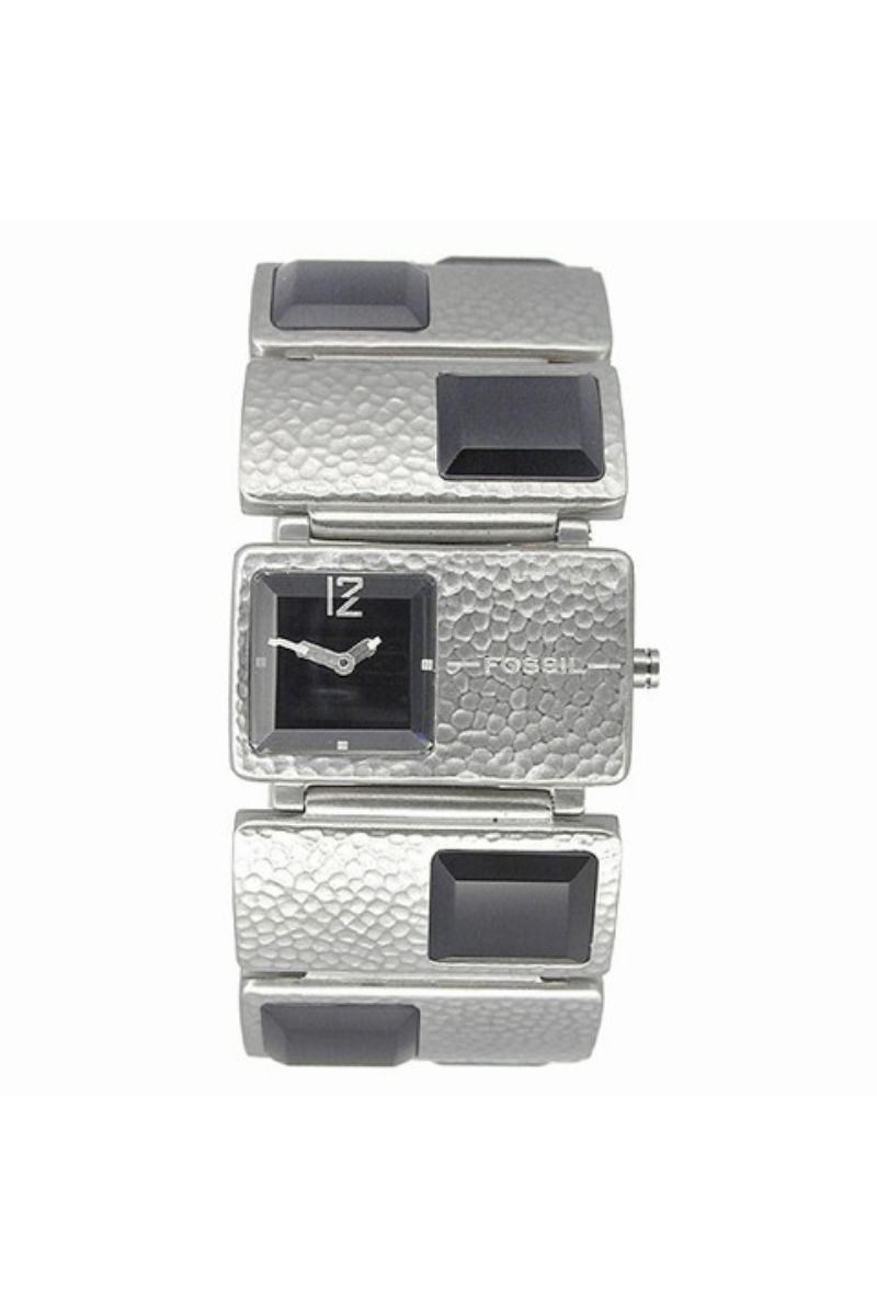 Ceas dama Fossil, JR9865, Argintiu/Negru