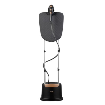Aparat de calcat vertical cu abur Concept NO8020, 2280 W, 2 L, Abur 50 gr/min, Negru/Auriu Aparat de calcat vertical cu abur Concept NO8020, 2280 W, 2 L, Abur 50 gr/min, Negru/Auriu