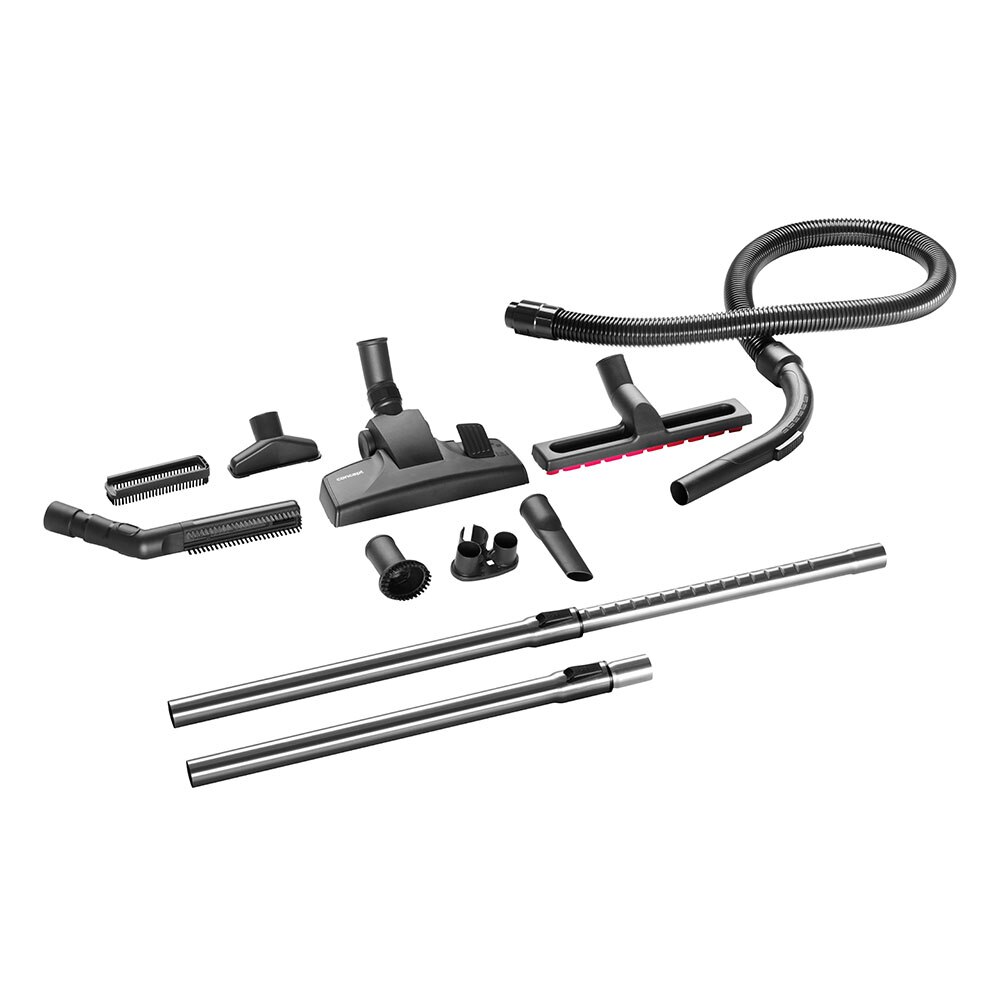Aspirator fara sac Concept Furios Animal VP5151, Tub Telescopic, 800W, Hepa 13, Nivel zgomot 78 db, Perie speciala pentru parul de animale, Gri-Verde