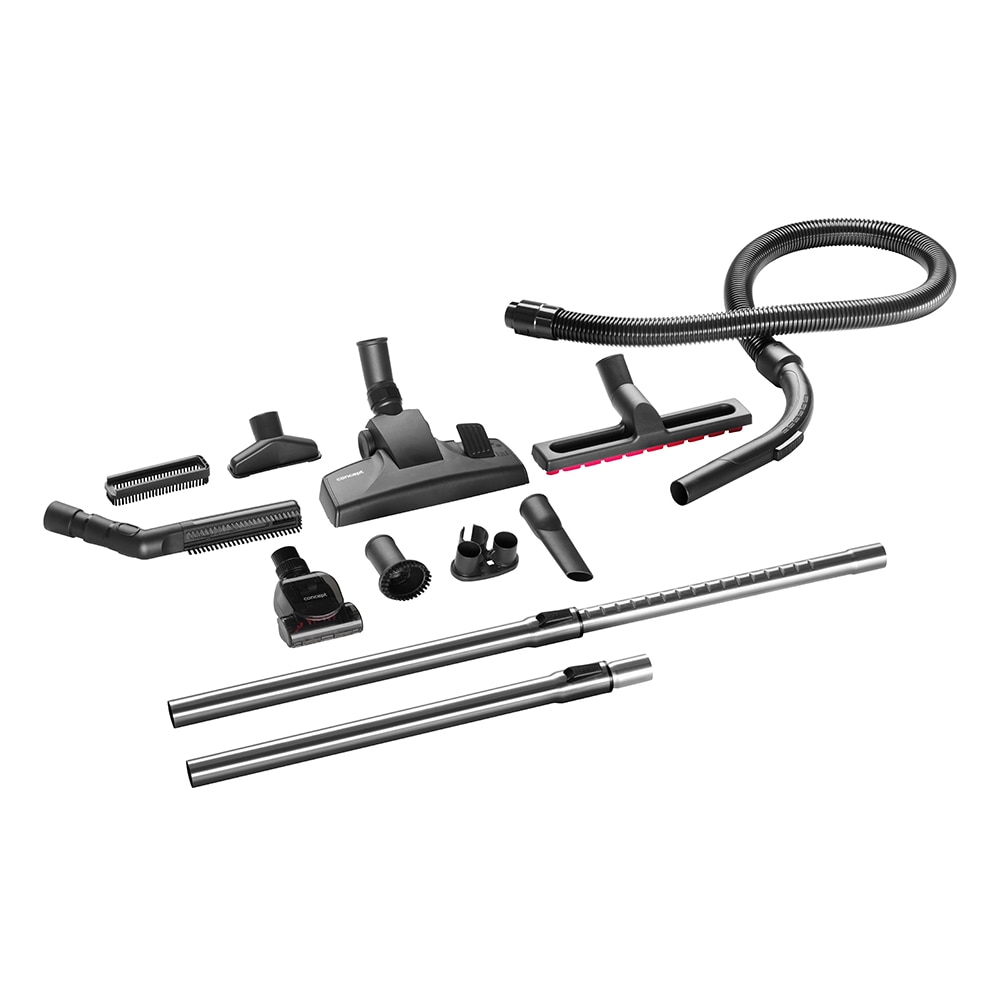 Aspirator fara sac Concept Furios Animal VP5151, Tub Telescopic, 800W, Hepa 13, Nivel zgomot 78 db, Perie speciala pentru parul de animale, Gri-Verde