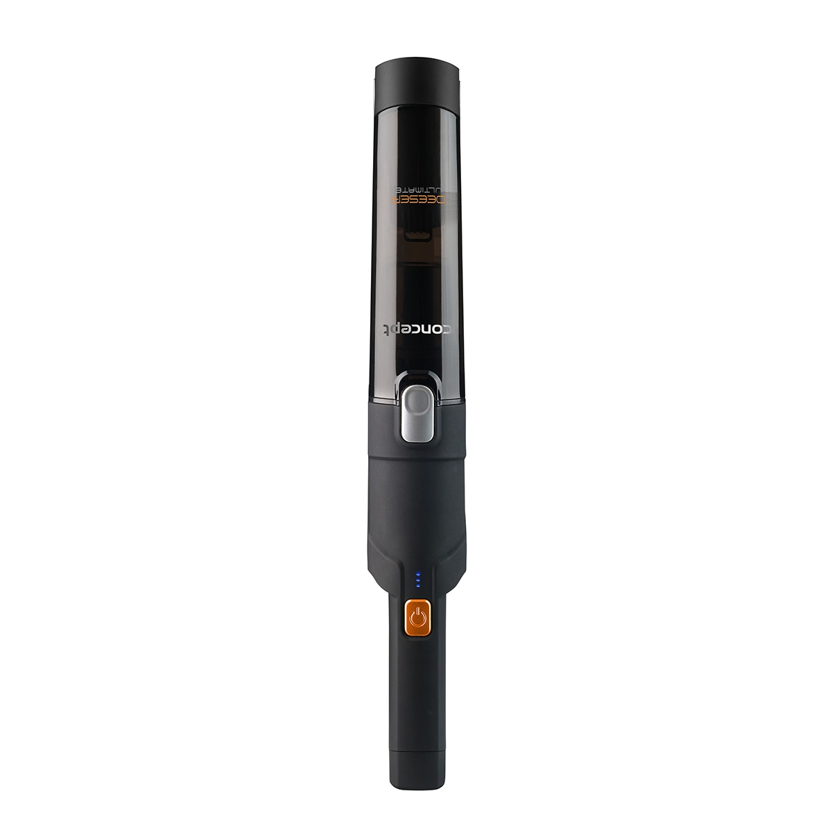 Aspirator de mana Concept VP4410, 90W, 11,1 V,BLDC Motor , 0.25 L, 2 niveluri putere, 2200mah, Li-Ion, filtru HEPA13, Autonomie 21 min,Putere de absortie 14 kPa, Negru