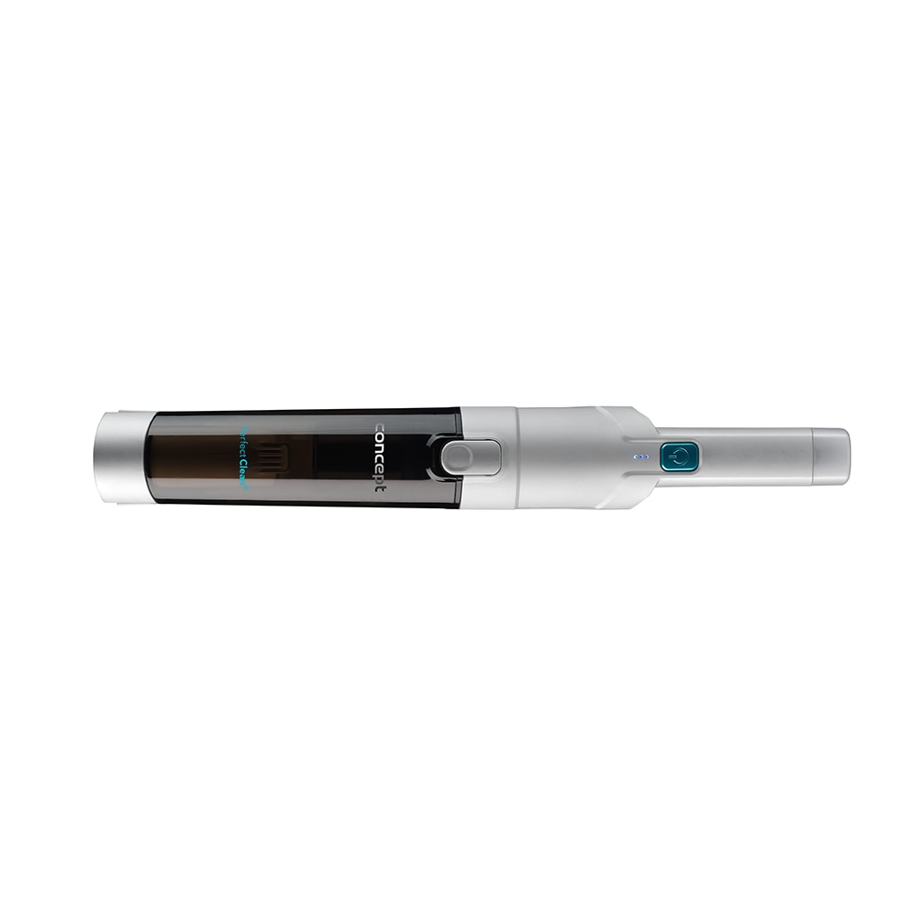 Aspirator de mana Concept VP4420, 90W, 11,1 V,BLDC Motor , 0.25 L, 2 niveluri putere, 2200mah, Li-Ion, filtru HEPA13, Autonomie 21 min,Putere de absortie 14 kPa, Accesoriu pentru masina, Argintiu