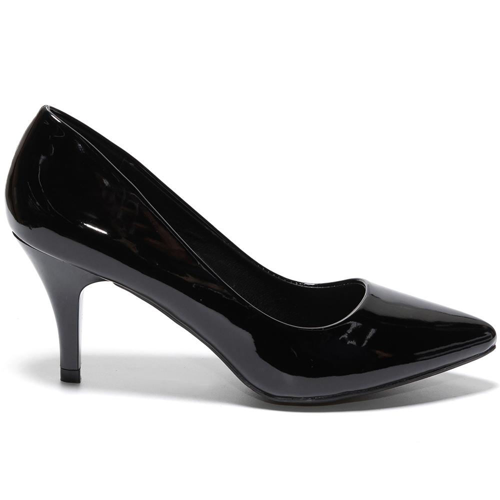 Pantofi dama Marietta, Negru, Negru