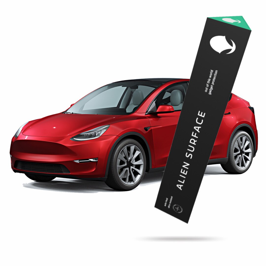 Folie Alien Surface, Tesla Model Y, set protectie ecran