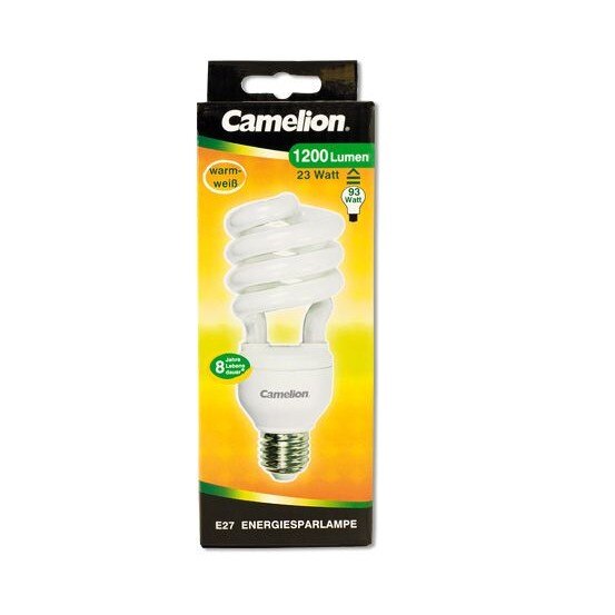 Bec T4S 23W E27 Camelion , Spirala