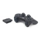 Контролер wireless Gembird JPD-WDV-01, Dual vibration, За PC/PlayStation 2/PlayStation 3, Черен