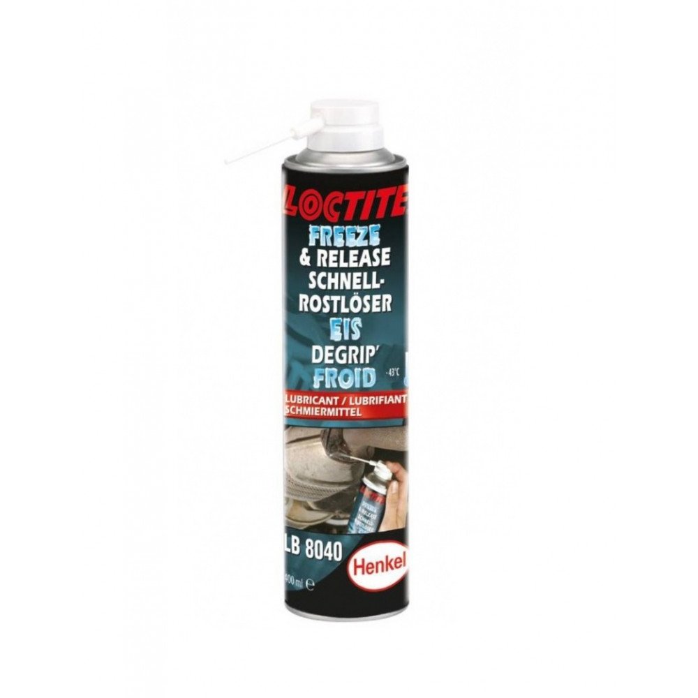 Spray Degripant Soc Termic si Ungere Loctite 8040, 400ml