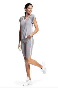 Set sport Argo 2 pantalon scurt, Gri, XL Set sport Argo 2 pantalon scurt, Gri, XL