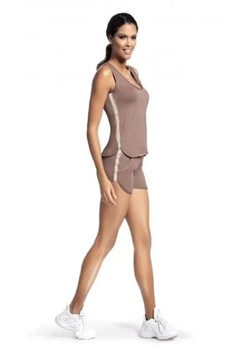 Set haine de casa Argo 1 pantalon scurt - capuccino, Bej, L Set haine de casa Argo 1 pantalon scurt - capuccino, Bej, L