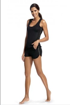 Set sport Argo 1 pantalon scurt - negru, Negru Set sport Argo 1 pantalon scurt - negru, Negru