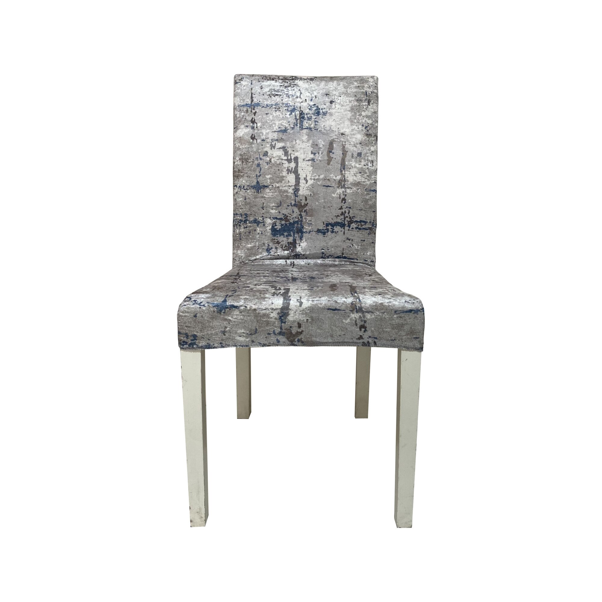 Husa scaun universala, Model Silver Blue