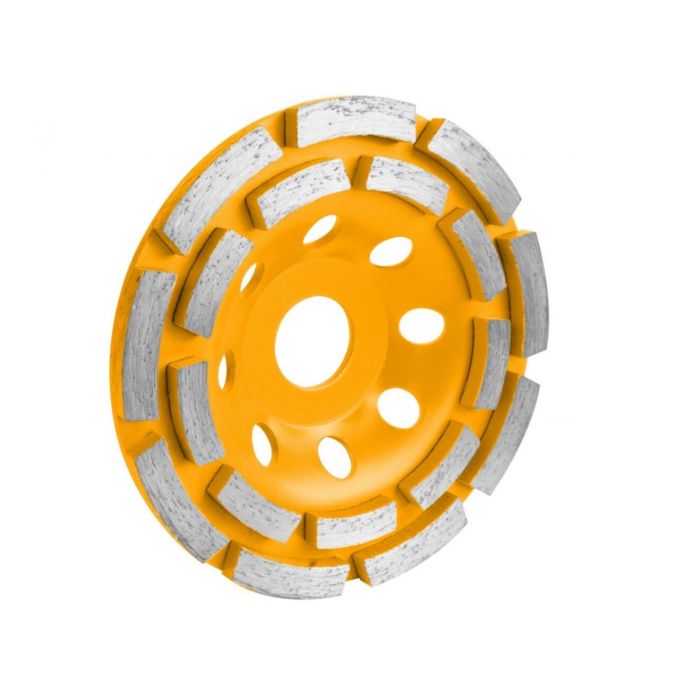 Disc diamantat pentru slefuit beton 115X22.2 mm Tolsen 76684