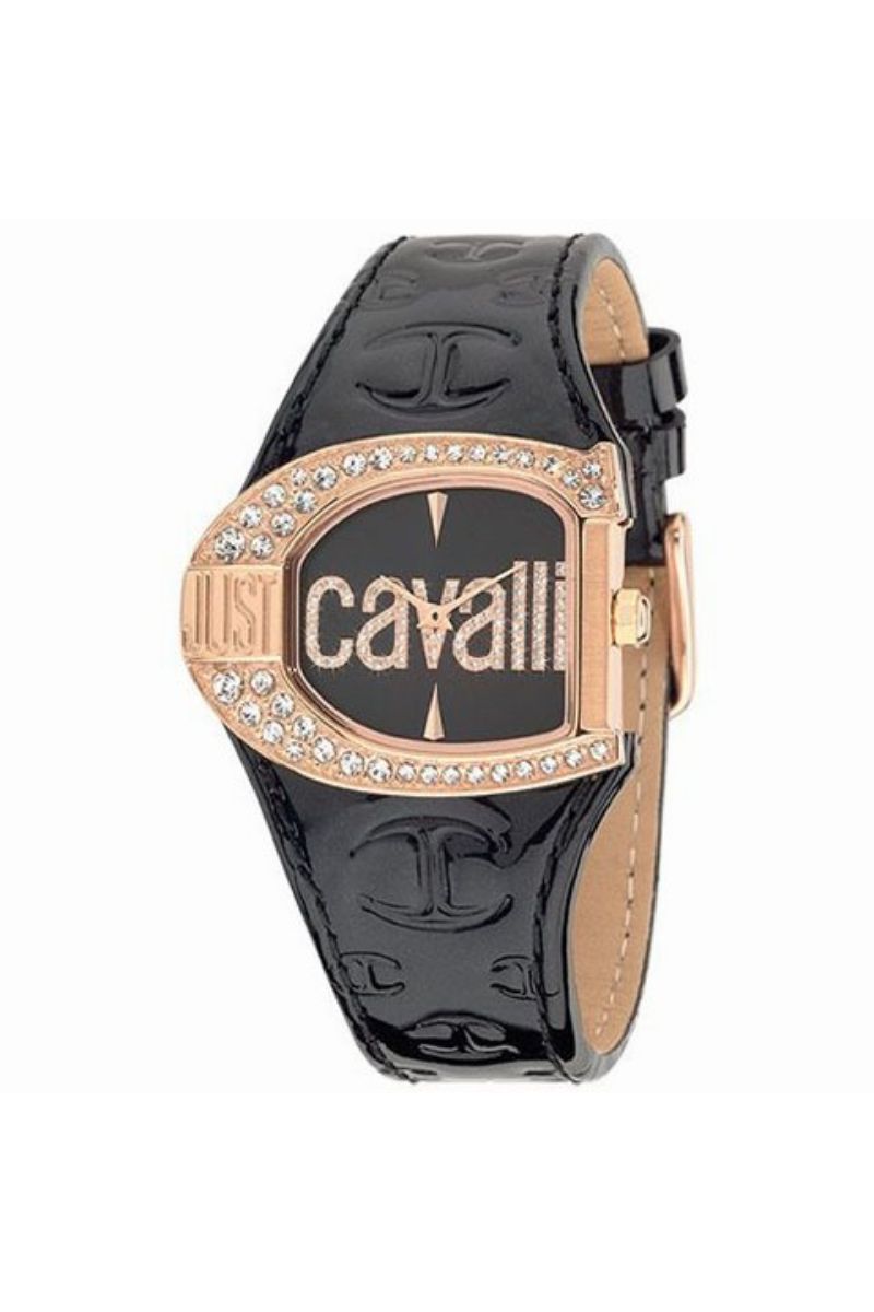 Ceas dama Just Cavalli, R7251160509, Negru/Auriu
