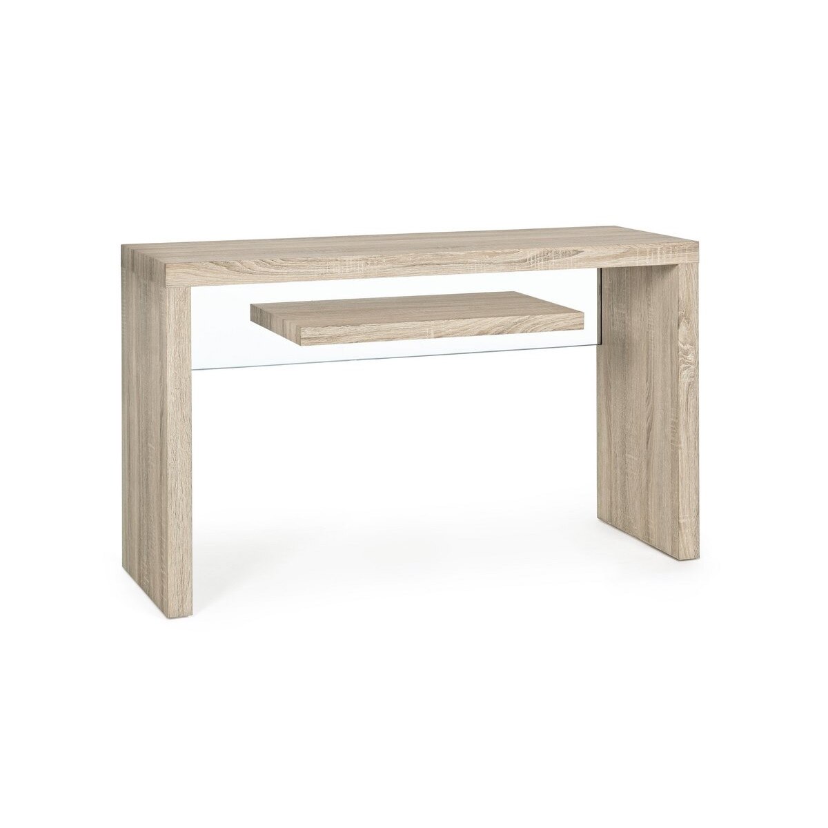 Consola mdf natur 2 polite Bilbao 120 cm x 40 cm x 73 h