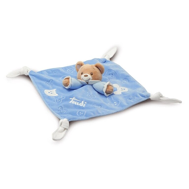 Jucarie de plus Teddy Bear, Trudi, Albastru, 26x26 cm