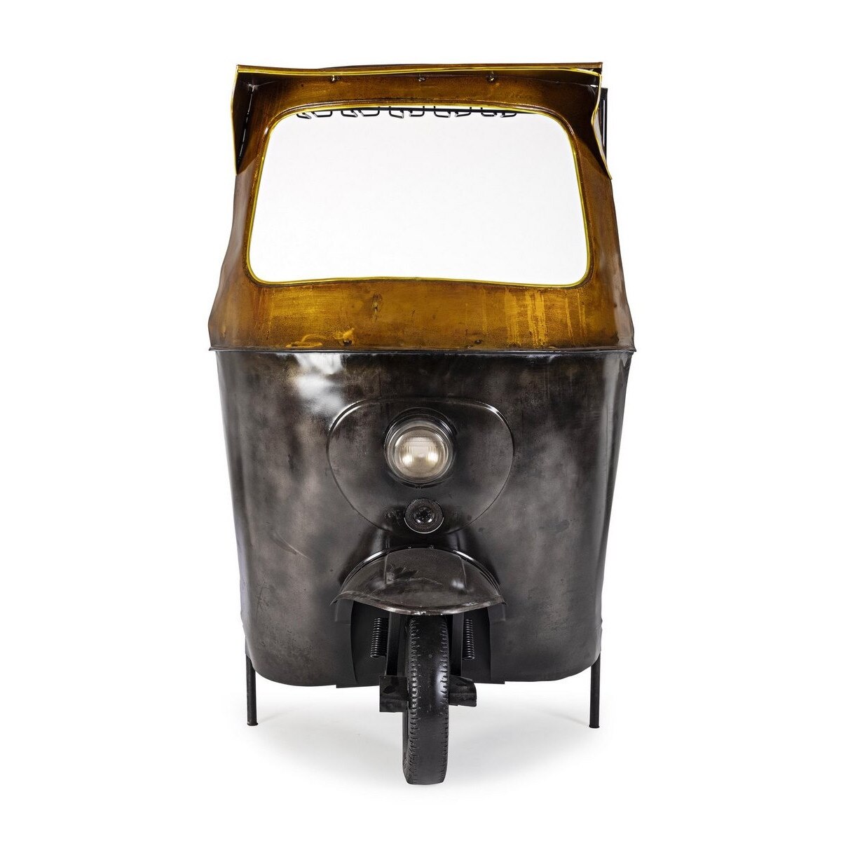 Consola tip Bar model Auto din fier si lemn Ape 183 cm x 41 cm x 86 h