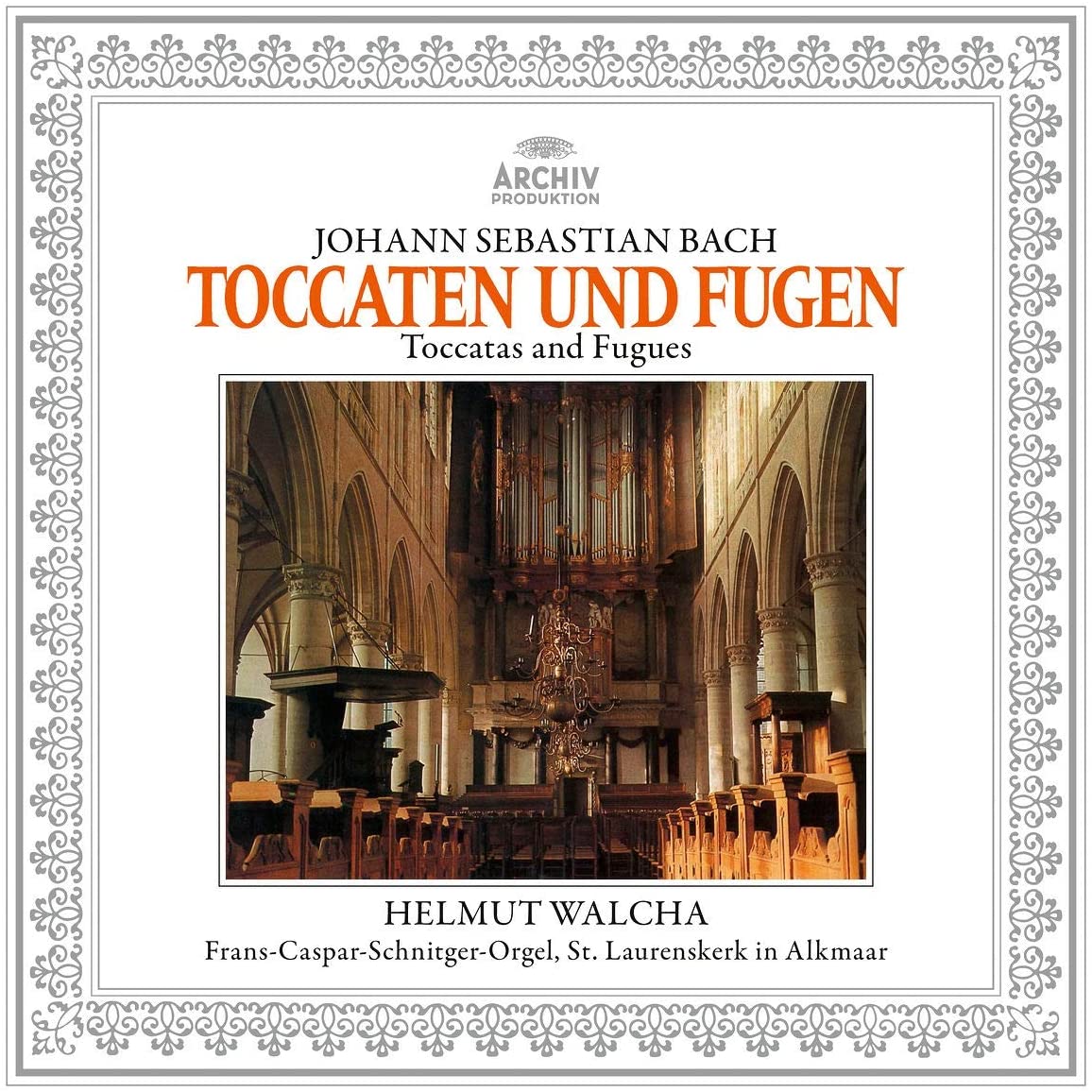 Johann Sebastian BachHelmut Walcha - Bach: Toccatas And Fugues - Vinyl - Vinyl