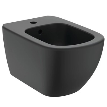 Bideu suspendat Ideal Standard, Tesi, negru mat Bideu suspendat Ideal Standard, Tesi, negru mat