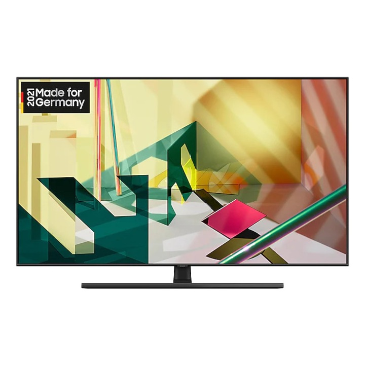 Televizor Samsung GQ-65Q70T, QLED, 65'', 4K Ultra HD, Tizen, Negru