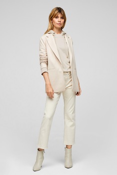 s.Oliver, Hanorac cu snur si maneci cazute, Bej s.Oliver, Hanorac cu snur si maneci cazute, Bej